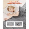 Angel Sar Weighted Blanket King Size 20lb, 88x104 Inch Cooling Heavy Blanket, Breathable 7-Layer Construction for Adults, Machine Washable - 4 of 4