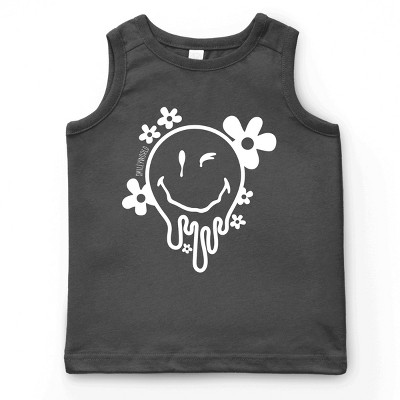The Juniper Shop SmileyWorld Melting Outline Youth Tank Top