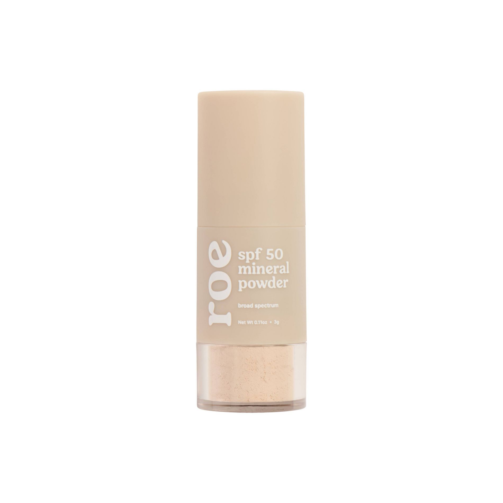 Roe Wellness SPF 50 Mineral Brush On Sunscreen Powder- Trial Size
