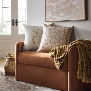 Springdell Rounded Bench - Threshold™ designed with Studio McGee - 1 of 4