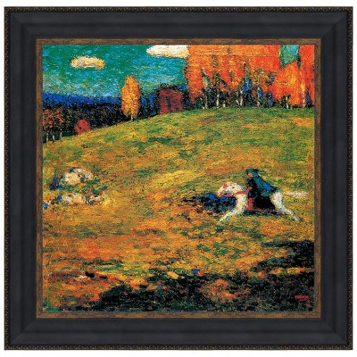 Design Toscano The Blue Horseman, 1903: Canvas Replica Painting: Grande