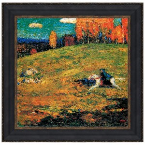 Design Toscano The Blue Horseman, 1903: Canvas Replica Painting: Grande - 1 of 4