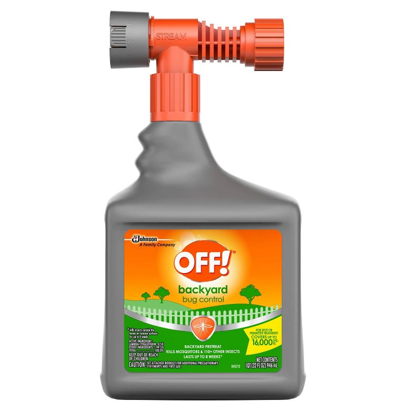 OFF! Backyard Pretreat Bug Control Spray - 32oz/1ct, 4 of 13