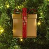Christmas Gold Metal Gift Box Ornament - Wondershop™ - 2 of 3