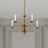 Livex Lighting Williamsburgh 5 - Light Chandelier in  Antique Brass - 2 of 4
