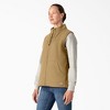 Dickies Women's Fleece Lined Duck Canvas Vest - 3 of 3