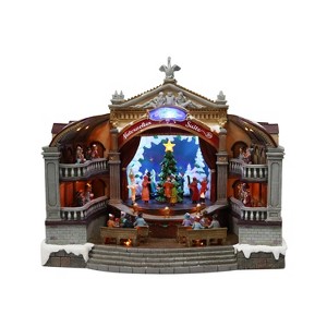 Moments in Time 13.39" Animated Opera House Moving Tree and Dancers - 1 of 4