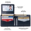 Alpine Swiss Connor Executive Bifold Wallet | Business Passcase for Men | Premium Leather | Dual ID Windows | RFID Blocking | Gift Box Included - 4 of 4