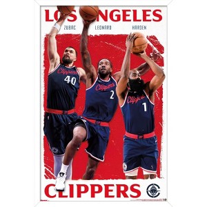 Trends International NBA Los Angeles Clippers - Team 25 Framed Wall Poster Prints - 1 of 4