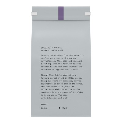 Blue Bottle Coffee Organic Extra Bold Dark Roast Whole Bean Coffee - 12oz