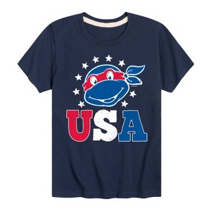 Boys' - Teenage Mutant Ninja Turtles - USA Raphael Short Sleeve Graphic T-Shirt - 1 of 4