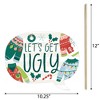 Big Dot Of Happiness Drink If Game – Colorful Christmas Sweaters Ugly Sweater Party Game, 24 Sweater-Shaped Cards