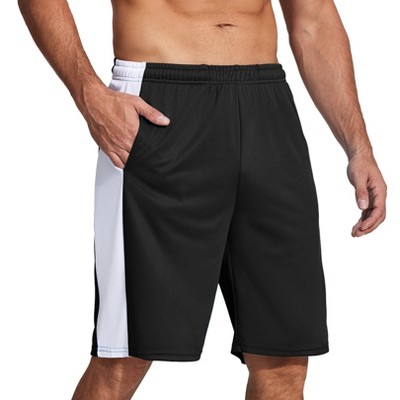 COOFANDY Mens Long Basketball Shorts Mesh Gym Athletic Shorts with Pockets