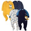 Gerber Baby Boys 4 Pack Sleep 'N Play Footie - 4-Pack - 4 of 4