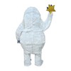 Rudolph the Red Nosed Reindeer 56" RUDOLPH 3D PRE LIT LED YARD ART BUMBLE WITH STAR, White - 4 of 4