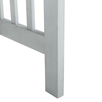 Gray Acacia Wood 3-Person Outdoor Set with Beige Cushions