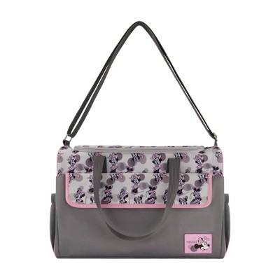 Image of Disney Minnie Mouse Diaper Tote Bag - Gray
