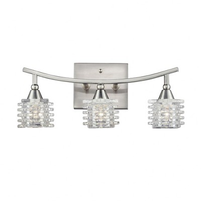 Elk Home Matrix 3 - Light Vanity in  Satin Nickel