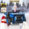 24V 2-Seat Kids R/C Dumper, Ride-on Electric Construction Vehicle with Shovel, Bluetooth, LED Lights and Shock Absorber - 3 of 4