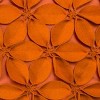 18"x18" Leaves Square Throw Pillow Orange - Rizzy Home - image 2 of 3