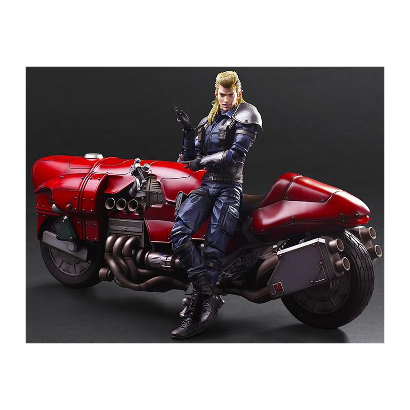 Roche and Motorcycle Set Play Arts Kai | Final Fantasy VII: Remake | Square Enix Action figures, 1 of 6
