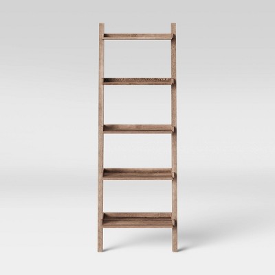 target leaning bookshelf