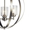 Kichler Lighting Winslow 3 - Light Chandelier in  Brushed Nickel - 2 of 4