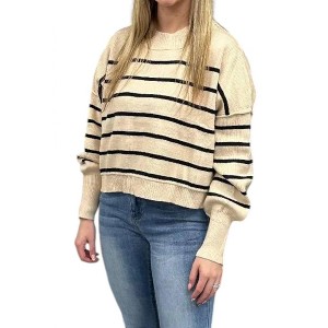 Women's Cropped Sweater - Lily Clothing - 1 of 3
