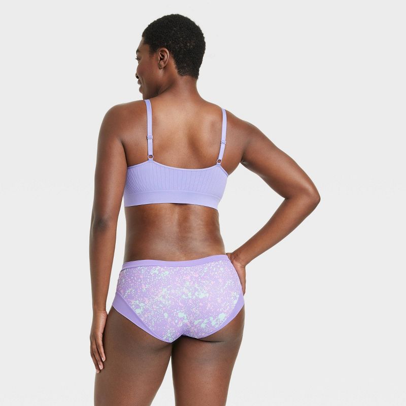 Women's Micro-Mesh Hipster Underwear - Auden™ Purple, 6 of 6