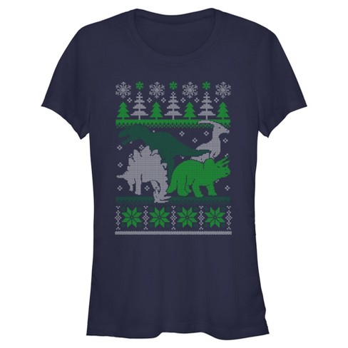 Womens dinosaur christmas discount sweater