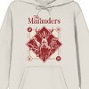 Harry Potter The Marauders Long Sleeve Adult Sand Hooded Sweatshirt - 2 of 2