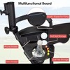 Costway Foldable 3 Wheel Steel Golf Pull Push Cart Trolley Club w/ Umbrella Holder - 4 of 4