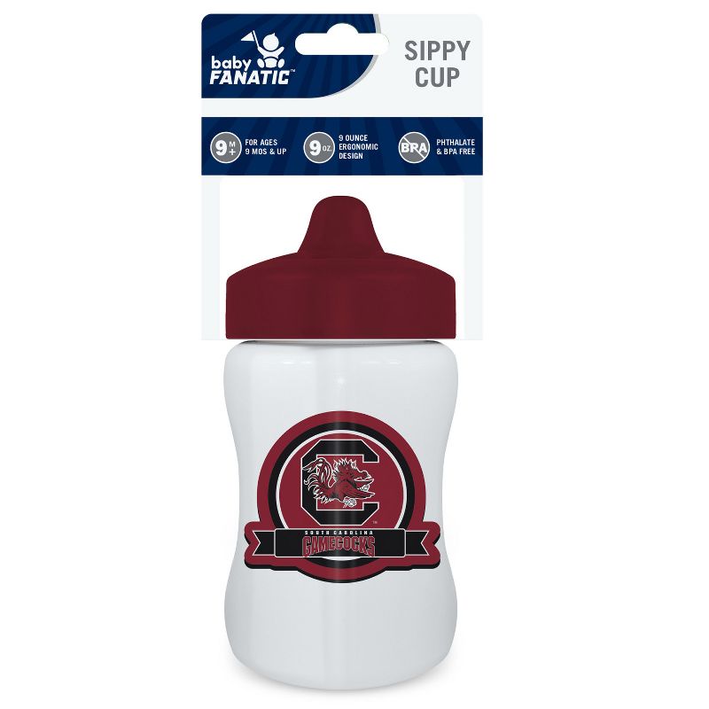 BabyFanatic Toddler and Baby Unisex 9 oz. Sippy Cup NCAA South Carolina Gamecocks, 3 of 5