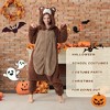 Tailwaggz Glow-in-the-Dark Plush Teddy Bear Onesie Pajama for Adults, Unisex Halloween & Cosplay Costume - 2 of 4