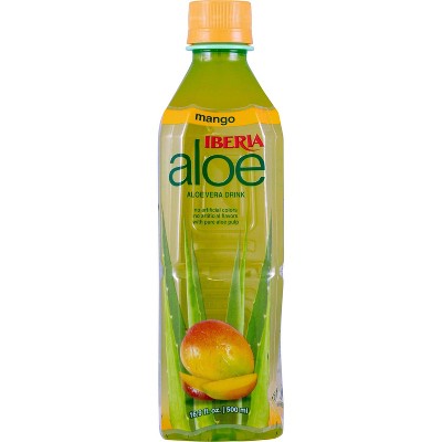 IBERIA aloe Mango Aloe Vera Drink - 16.9 fl oz Bottle