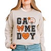 Simply Sage Market Basketball Game Day Coquette Sweatshirt - 2 of 4