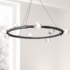 Dainolite Pearlene 1 - Light Chandelier in  Matte Black - 3 of 4