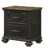 NicBex Nightstand with 2 Drawers,1pc Side Table with  Multi-colored and Finish and Pulls,Bedside Table for Bedroom,Living Room - 4 of 4