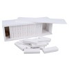 WE Games White Wooden Blocks Stacking Tower Game with White Wooden Box, 12 in. - 3 of 4