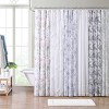 Nora Shower Curtain Bright Blue - Laura Ashley: 100% Cotton, Twill, Botanical Pattern, Machine Washable - 4 of 4