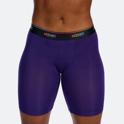 Woxer | Ultra-Soft, Stretchy, Chafing Protection | Women's Biker 9" Boxer Brief