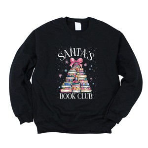Santa's Book Club -  Women's Sweatshirt - 1 of 4