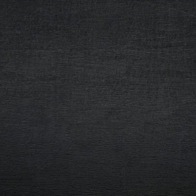 Charcoal Polyester Room-Darkening Grommet Window Panel Pair