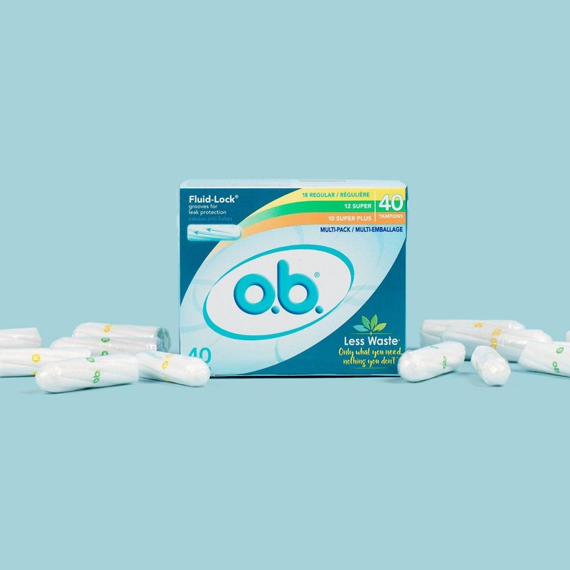 o.b. Applicator-Free Digital Tampons Collection
