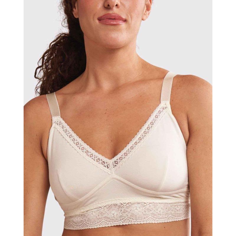 AnaOno Women's Delilah Ultra-Soft Lace Mastectomy Bralette , 2 of 7