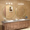 Apmir  Round High Quality Aluminum Alloy Framed French Cleat Mounted Wall Decor Bathroom Vanity Mirror - 3 of 4