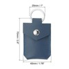 Unique Bargains Portable Genuine Leather Key Fob 4 Pcs - 2 of 4