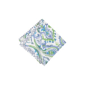 C&F Home Juliet Reversible Bright Paisley Napkin Set of 6 - 1 of 4