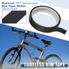 Unique Bargains Bike Bicycle Wheel Tubeless Rim Tape Bicycle Rim Strip Tape - 2 of 4