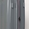 Coolife Luggage Sets 3 Piece,Luggage Set PP Material Travel Suitcase Set With Spinner Wheels for Men Women, 20''/24''/28'',Gray - 3 of 4